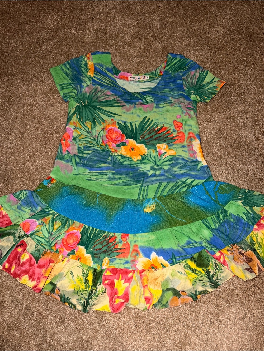 Vintage M Jams World Hattie Tiered Dress